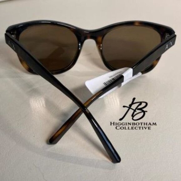 NWT Armani Exchange AX4105S 82135A Women's Sunglasses Havana / Brown Gradient - Picture 10 of 16